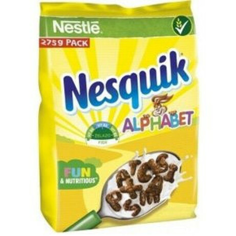 Nesquik. Завтрак готовый Alphabet витамины минералы 460 гр(5900020020161)