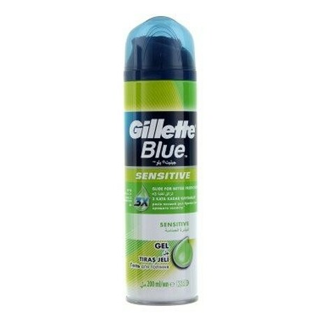Gillette.Гель для гоління Gillette Sensitive Skin 200 мл(981601)