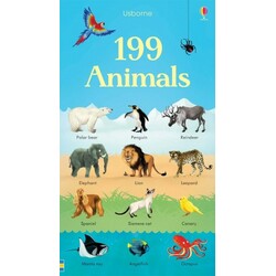 Usborne. Повчальна книга 199 тварин(англ. мова) (9781474922135)