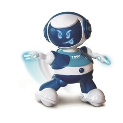 Discorobo . Интерактивный робот ЛУКАС (танцует, озвуч. рус. яз., синий) (TDV102-U)