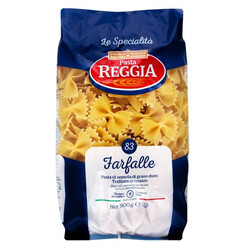 Pasta Reggia. Вироби макаронні Pasta Reggia Фарфалле 500 г(0250010781073)