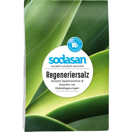 Sodasan. Соль для посудомоечных машин Organic 2кг( 4019886000901)