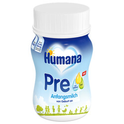 Humana Хумана Рідка молочна суміш Pre mit LC PUFA 90 мл(4031244001672)