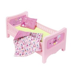 Zapf. Кроватка для куклы BABY BORN - СЛАДКИЕ СНЫ (с постельным набором) (824399)