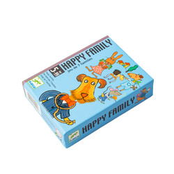 DJECO. Настольная карточная детская игра счастливая семейка(3070900051157)