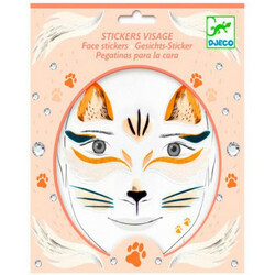 DJECO Набір наклейок для обличчя "Кішка"(DJ09214)