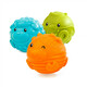 Sensory текстурна іграшка маленький друг бірюзовий(зелений, помаранчевий) (905177S)