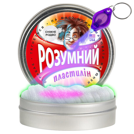 Thinking Putty Розумний пластилін "Снігове рождество"(ti21016)