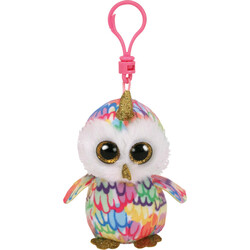 TY. Мягкая игрушка Beanie Boo's Разноцветная сова "Enchanted" 12 см(8421352241)