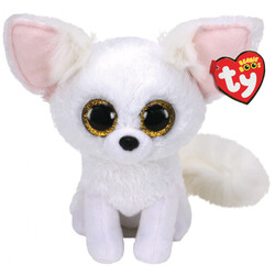 TY Beanie Boo's Мягкая игрушка  Белая лиса "FENNEC" 15 см (36225)