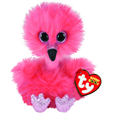 TY Beanie Boo's Детская мягкая игрушка Фламинго  "FLAMINGO" 15см (36381)