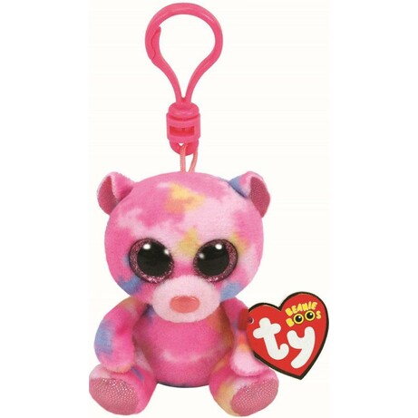TY. Мягкая игрушка Beanie Boo's Разноцветный медвежонок "Franky" 12 см(8421365623)