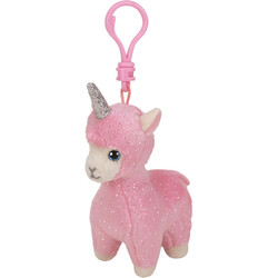 TY Beanie Babies Мягкая игрушка  Розовая лама "Lana"12 см (36607)
