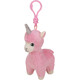 TY Beanie Babies Мягкая игрушка  Розовая лама "Lana"12 см (36607)