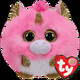 TY. Мягкая игрушка puffies единорог розовый (42508)