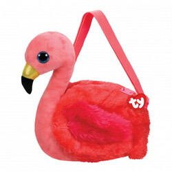 TY Gear Мягкая игрушка  Фламинго "Gilda" сумочка (95109)