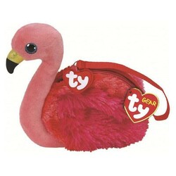TY Gear Мягкая игрушка  Фламинго "Gilda" кошелек (95208)
