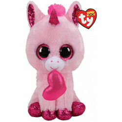 TY Beanie Boo's Мягкая игрушка  Розовый единорог "Darling" 25 см (34101)