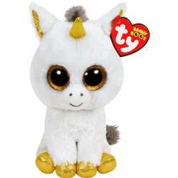 TY Beanie Boo's Мягкая игрушка  Белый единорог "Pegasus" 15 см (36179)