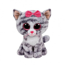 TY Beanie Boo's Мягкая игрушка  Котенок "Kiki" 25 см (37075)