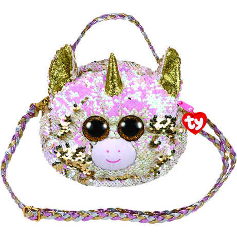TY Fashion М'яка іграшка  Одноріг "Fantasia" сумочка(95121)