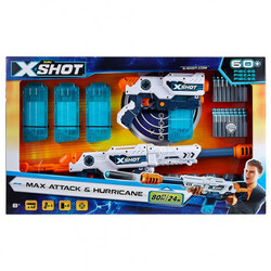Zuru. X-Shot Набор скорострельных бластеров EXCEL Clip Blaster(6банок,48патрон)(845218014353)