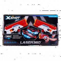 Zuru. X - Shot Набор лазерних бластеров Laser 360(193052002471)