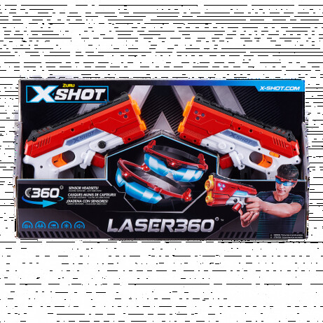 Zuru. X-Shot Набор лазерных бластеров Laser 360 (193052002471)