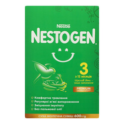Nestle. Суміш Nestogen 3, 600 р. з 12 міс.(7613287111821)