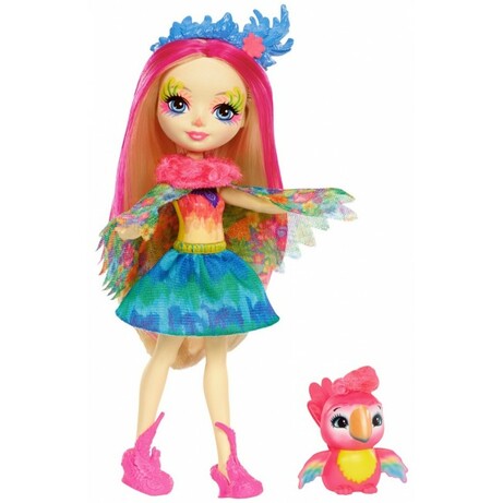 Mattel. Кукла Enchantimals "Попугай Пикки" (FJJ21)