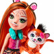 Mattel. Кукла Enchantimals Тигренок Тэнзи (FRH39)