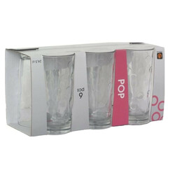 Uniglass. Набор стаканов для воды Uniglass Pop 6*260мл (3800864000157)