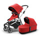 Детская коляска с люлькой Thule Sleek (Energy Red)(TH 11000009)