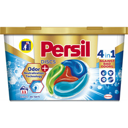 Persil. Капсулы д/стирки Persil Discs  нейтрализация запаха 25г/11шт. (275г)  (9000101380156)