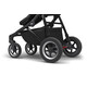 Детская коляска с люлькой Thule Sleek (Black on Black)(TH 11000019)