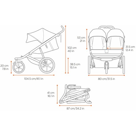 Thule Urban Glide Double 2 Jet Black TH 10101927