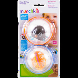Munchkin. Игрушка для ванной Munchkin "Плавающие пузырьки" (желтый)(011584.04)