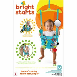 Bright Starts. Прыгунки детские Bright Starts "Bounce 'n Spring Deluxe" (74451104105)