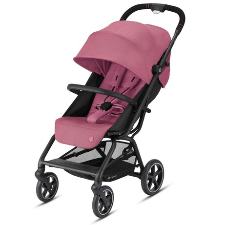 Cybex.Коляска Eezy S+ 2 BLK Magnolia Pink purple(з бампером) (520001713)