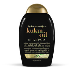 Ogx. Шампунь для волос Kukuí Oil Увлажнение и гладкость с маслом гавайского ореха (22796974211)