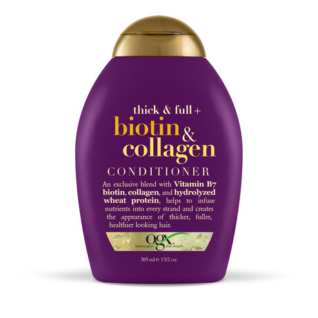 Ogx. Кондиціонер Biotin &Collagen для позбавлених об'єму і тонкого волосся з биотином і колаген(6131000S)