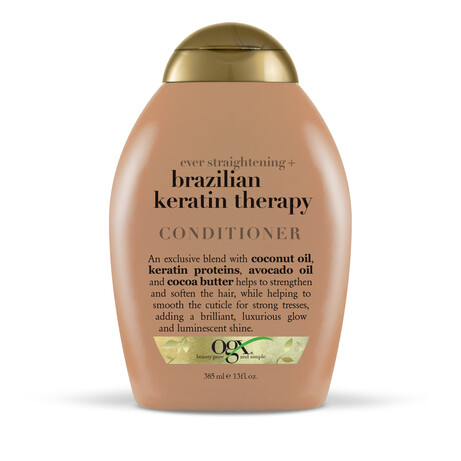  Ogx. Кондиционер Brazilian Keratin Smooth Pазглаживающий для укрепления волос(6130100S)