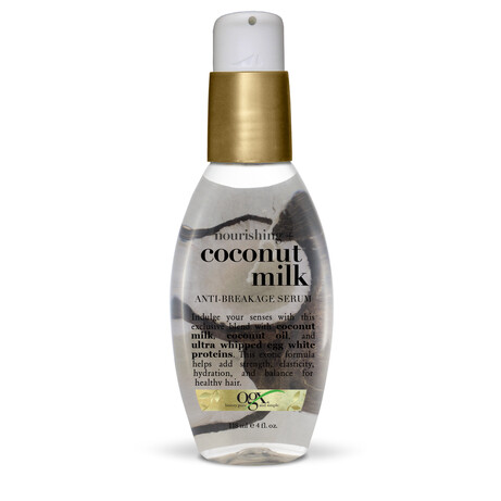 Ogx. Сироватка для волосся Coconut Milk Поживна проти ламкості з кокосовим молоком, 118(970084)