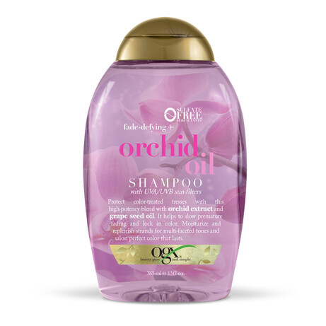 OGX. Шампунь Олія орхідеї для захисту кольору забарвленого волосся, 385 мл(22796972408)