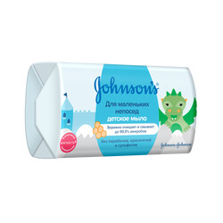 JOHNSON'S® для дітей. Дитяче антибактеріальне мило "Для маленьких непосидьків"(9640800)