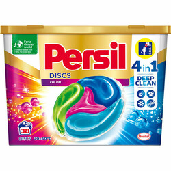 Persil. Капсулы  Deep Clean Discs Color 38 шт (373028)