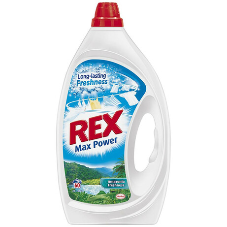 REX. Гель для прання Амазонська свіжість, 3 л(321920)