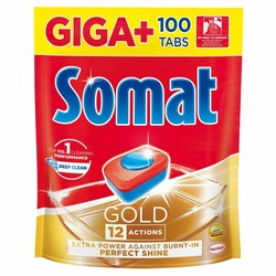 Somat. Таблетки для посудомоечной машины Giga Plus Gold 100 (356069)