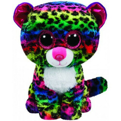 TY. М'яка іграшка Beanie Boo's Різноколірний леопард "Dotty" 25 см(8421370740)