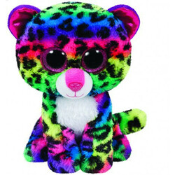 TY. Мягкая игрушка Beanie Boo's Разноцветный леопард 15 см(8421371891)